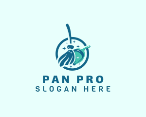 Clean Sweeping Broom logo design