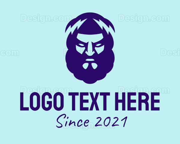 Blue Zeus Avatar Logo