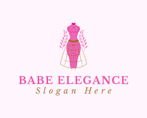 Elegant Mannequin Fashion logo design