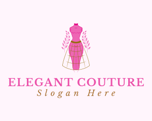 Elegant Mannequin Fashion logo design