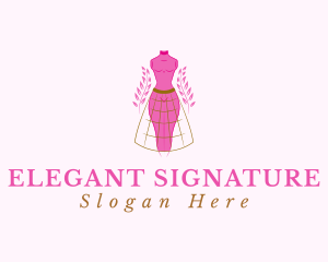 Elegant Mannequin Fashion logo design