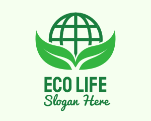 Global Environment Conservation logo design