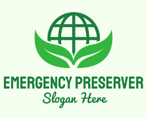 Global Environment Conservation logo design