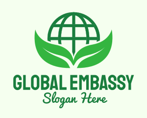 Global Environment Conservation logo design