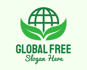 Global Environment Conservation logo design