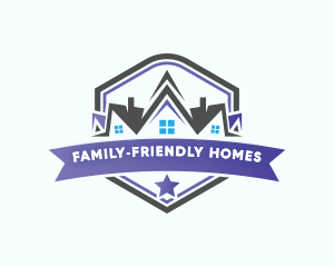 House Roof Residence logo design