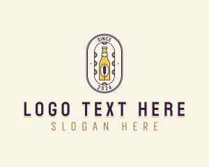 Malt Beer Bottle logo