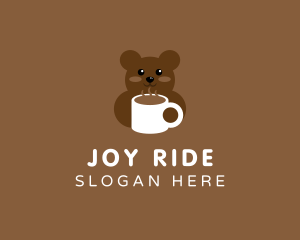 Bear Coffee Mug Logo