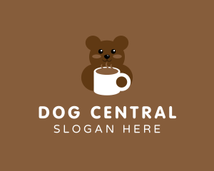 Bear Coffee Mug logo design