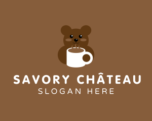 Bear Coffee Mug logo design