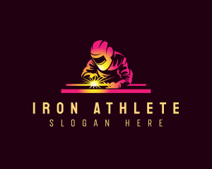 Iron Welding Metalwork  logo design