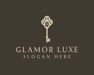 Luxe House Key logo design