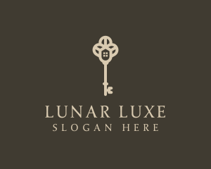 Luxe House Key logo design