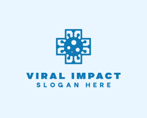 Virus Disease Medical logo design