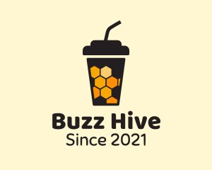 Hive Honey Drink logo design