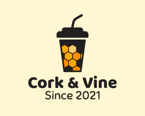 Hive Honey Drink logo design