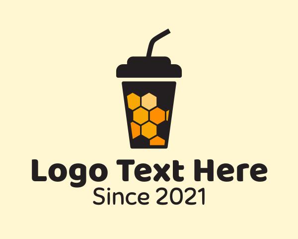 Drinking Cup logo example 1