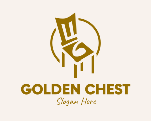 Golden Chair Furniture logo design