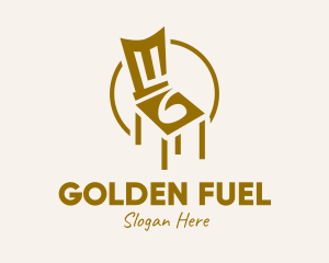 Golden Chair Furniture logo design