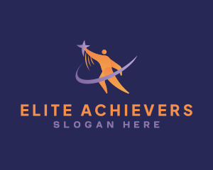 Leader Achievement Success logo design