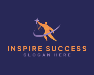 Leader Achievement Success logo design