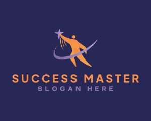 Leader Achievement Success logo design