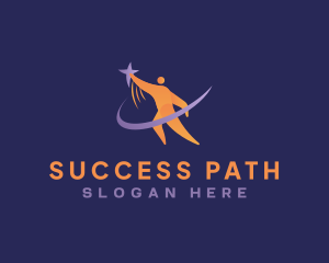 Leader Achievement Success logo design