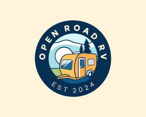 Outdoor Caravan Travel logo design