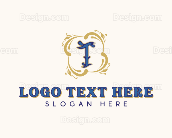 Premium Decorative Letter T Logo