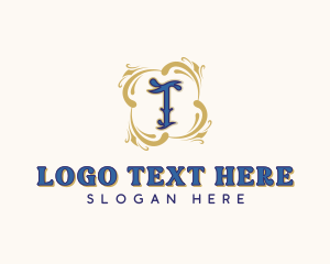 Premium Decorative Letter T logo