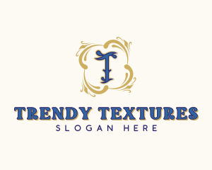 Premium Decorative Letter T logo design