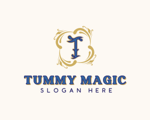 Premium Decorative Letter T logo design