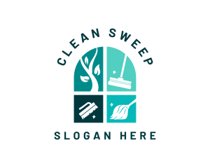 Organic Housekeeping Cleaner logo design