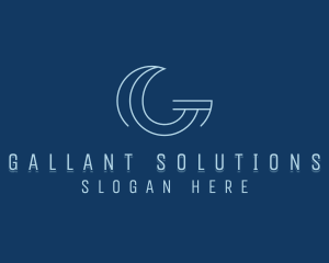 Business Consultant Letter G logo design