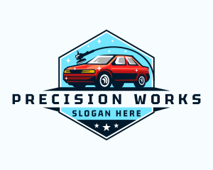 Car Detailing Maintenance logo design