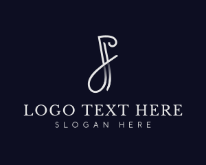 Elegant Gradient Letter J logo