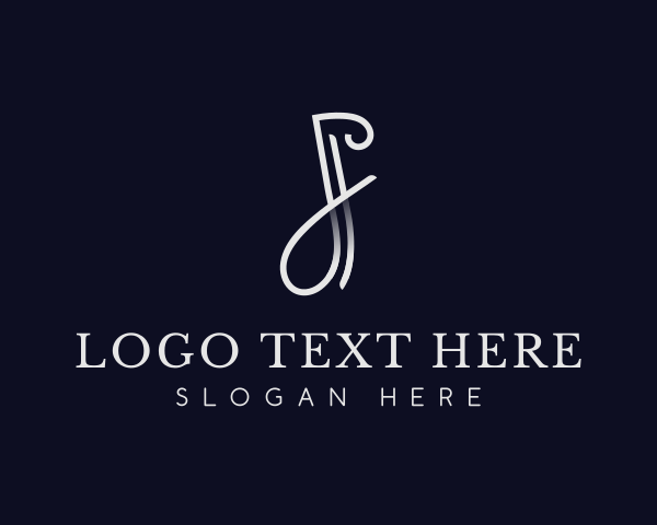 Letter J logo example 4