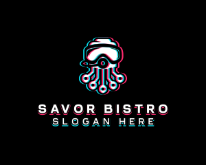 Glitch Octopus Esports logo