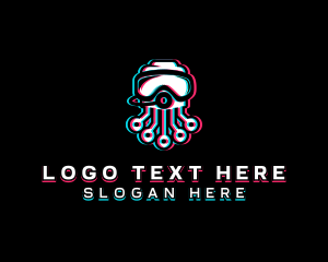 Glitch Octopus Esports logo