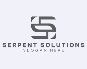 Professional Enterprise Letter S logo design