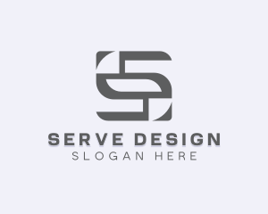 Professional Enterprise Letter S logo design