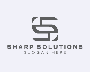 Professional Enterprise Letter S logo design