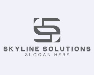 Professional Enterprise Letter S logo design