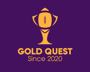 Gold Football Cup logo design