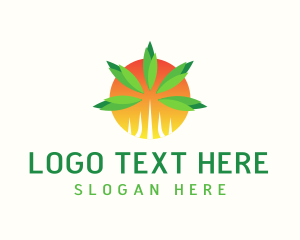 Marijuana Leaf Vape logo