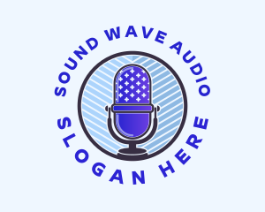 Microphone Audio Podcast logo