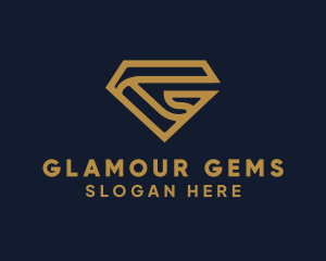 Professional Diamond Letter G logo design