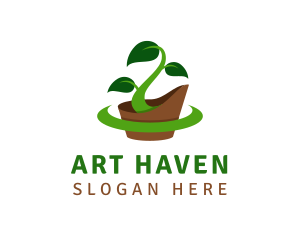 Agricultural Tree Planting Logo