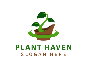 Agricultural Tree Planting logo design