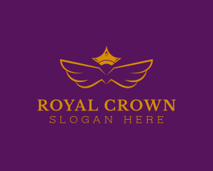 Royal Golden Wings logo design